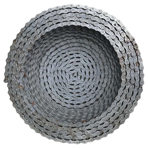 Vintage bike chain bowl - vintage,