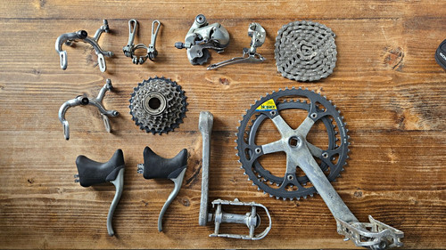 Vintage shimano 105 groupset - 105,