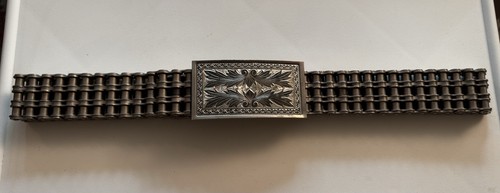 Vintage bike chain belt - vintage,